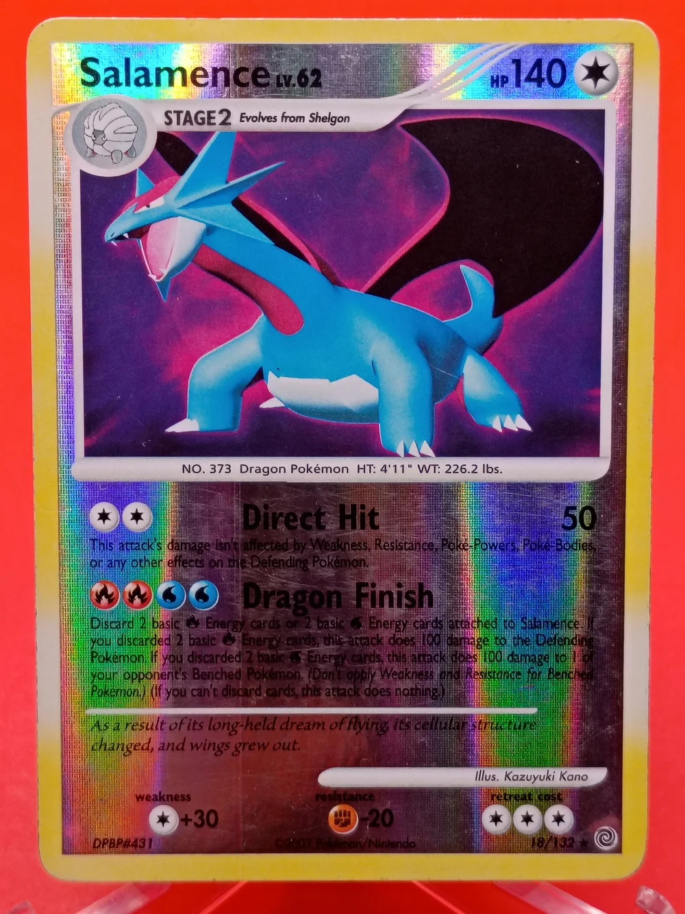 Salamence 18/132 Secret Wonders MP Reverse Holo Pokémon